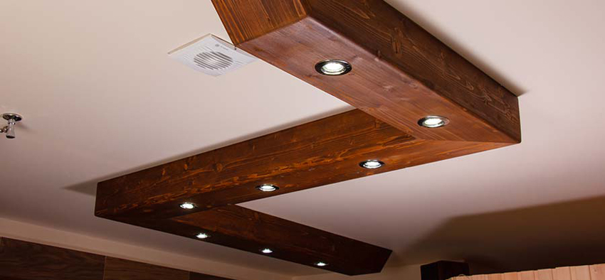 recessed lighting in ceiling